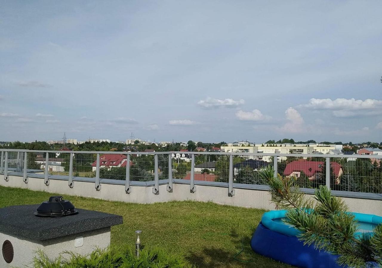 Sunny Penthouse With Roof Gardens Overlooking The Warsaw Palace Of Culture Pruszków Buitenkant foto